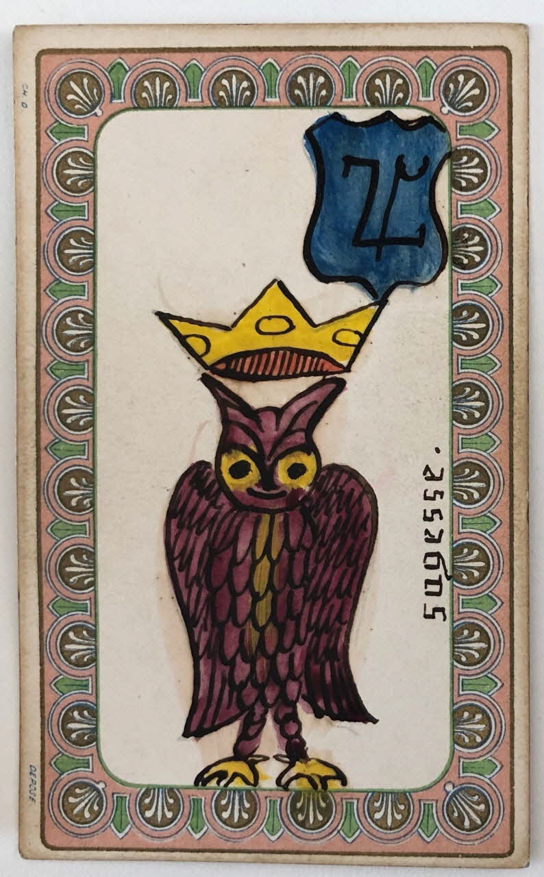 carte à jouer oracle du mage Edmond 1977.60.74.44 Photo