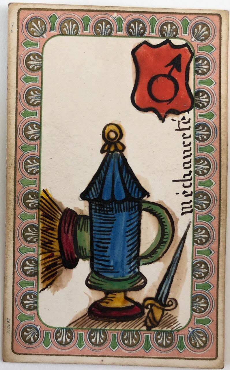 carte à jouer oracle du mage Edmond 1977.60.74.49 Photo