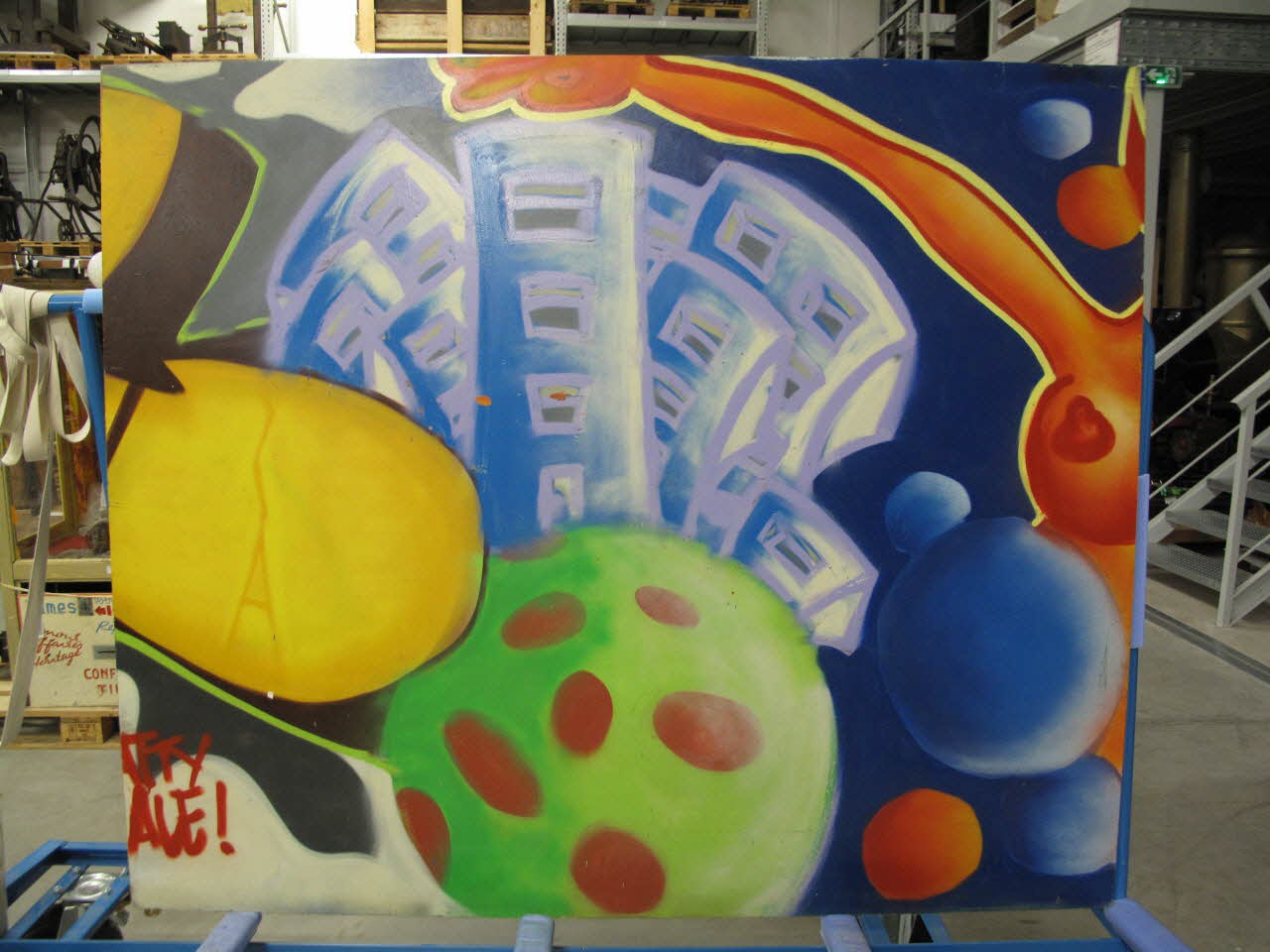 Fresque Provence-Alpes-Côte d'Azur, France 2001/9 2004.172.3 Photo