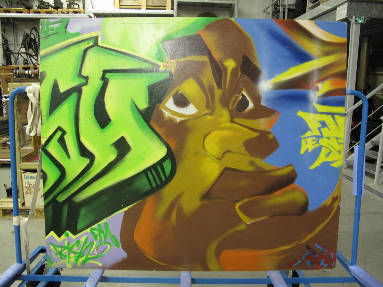 Fresque Provence-Alpes-Côte d'Azur, France 2001/9 2004.172.5 Photo