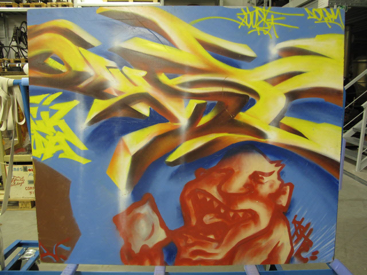 Fresque Provence-Alpes-Côte d'Azur, France 2001/9 2004.172.6 Photo