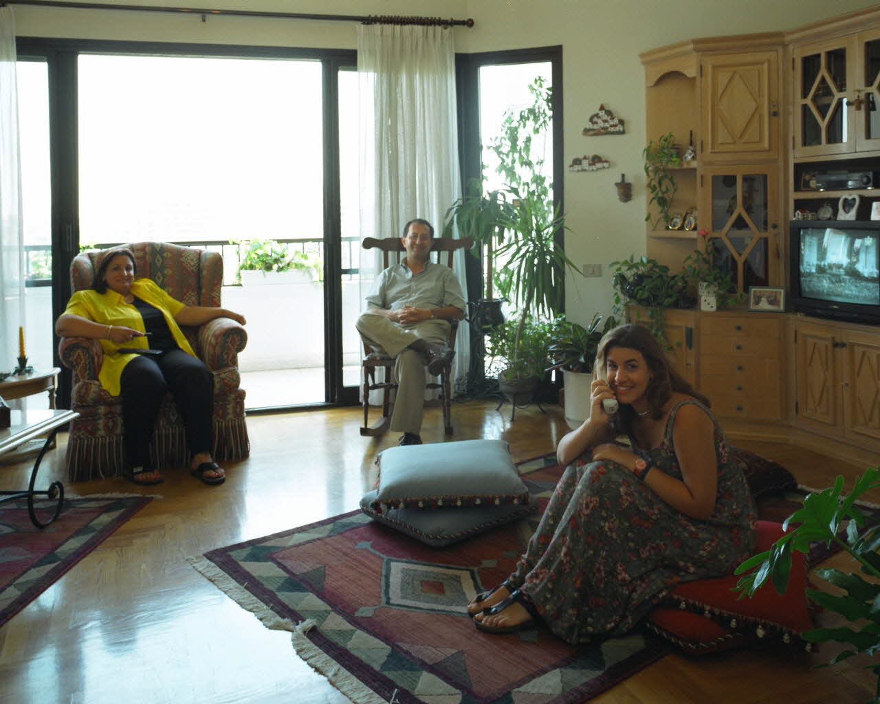 Alain Leloup tirage photographique Alexandrie Famille 14E Alexandrie, Egypte 1997 2018.94.2.106 Photo Collection Mucem  Alain Leloup