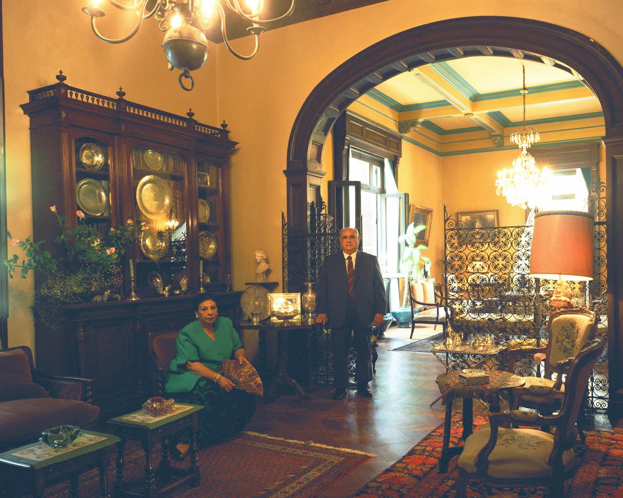 Alain Leloup tirage photographique Alexandrie Famille 15B Alexandrie, Egypte 1997 2018.94.2.108 Photo Collection Mucem  Alain Leloup