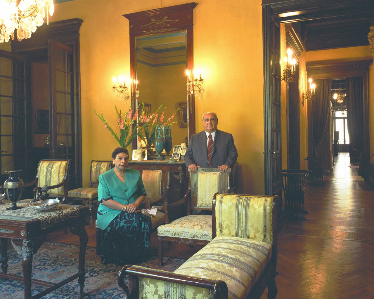 Alain Leloup tirage photographique Alexandrie Famille 15C Alexandrie, Egypte 1997 2018.94.2.109 Photo Collection Mucem  Alain Leloup