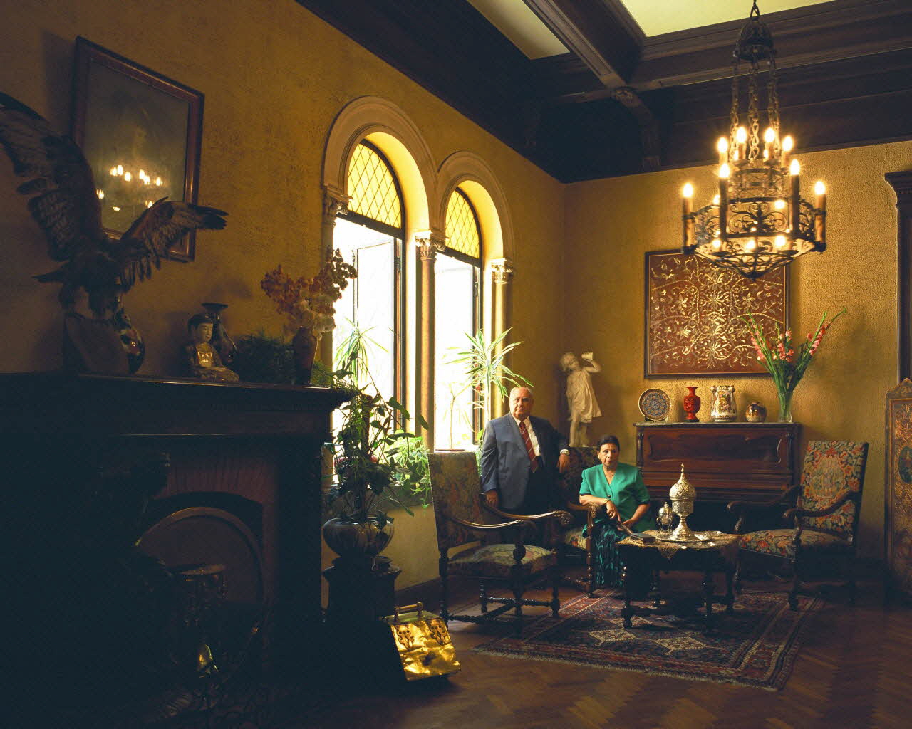 Alain Leloup tirage photographique Alexandrie Famille 15D Alexandrie, Egypte 1997 2018.94.2.110 Photo Collection Mucem  Alain Leloup