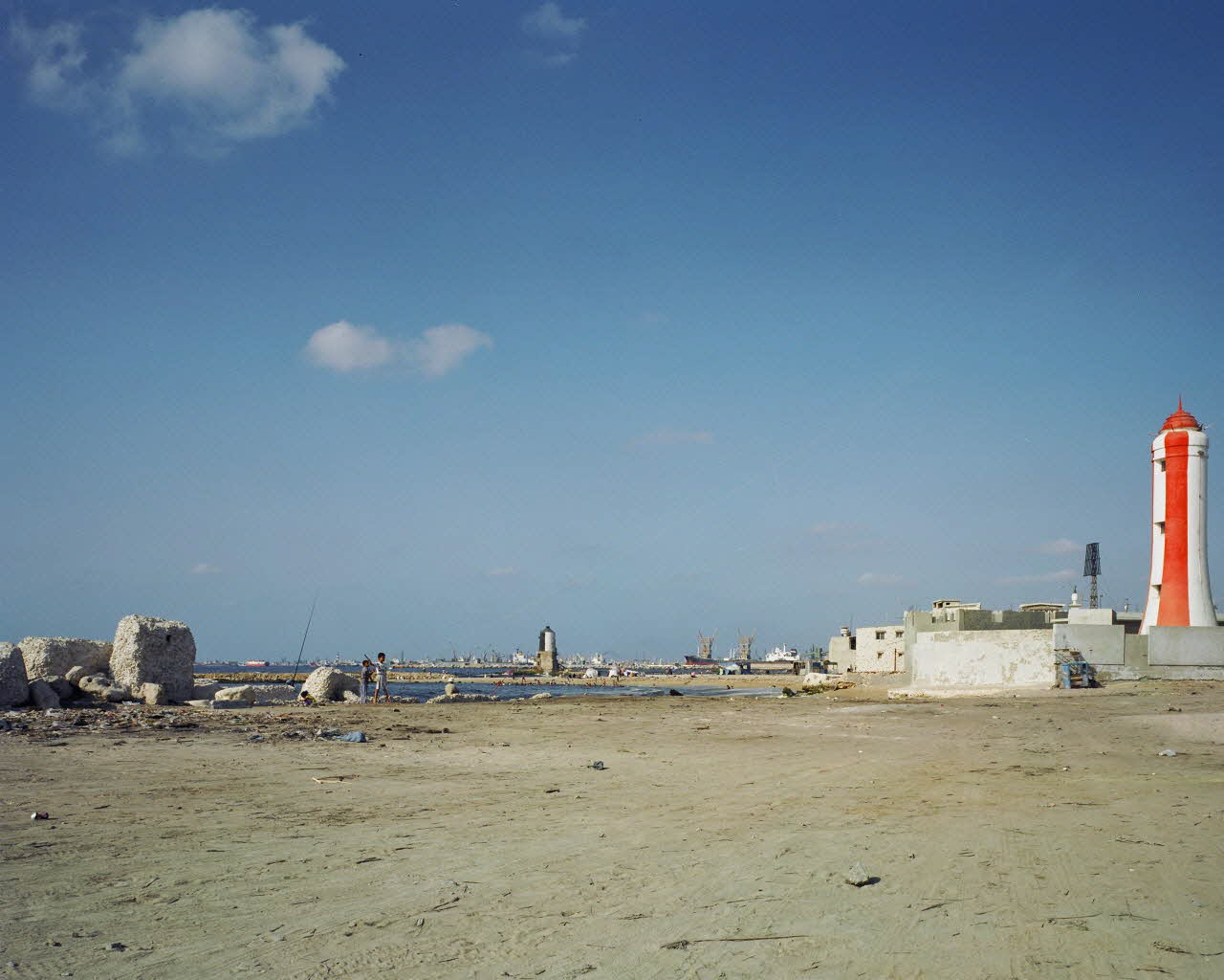 Alain Leloup tirage photographique Alexandrie Paysage Alexandrie, Egypte 1997 2018.94.2.12 Photo Collection Mucem  Alain Leloup