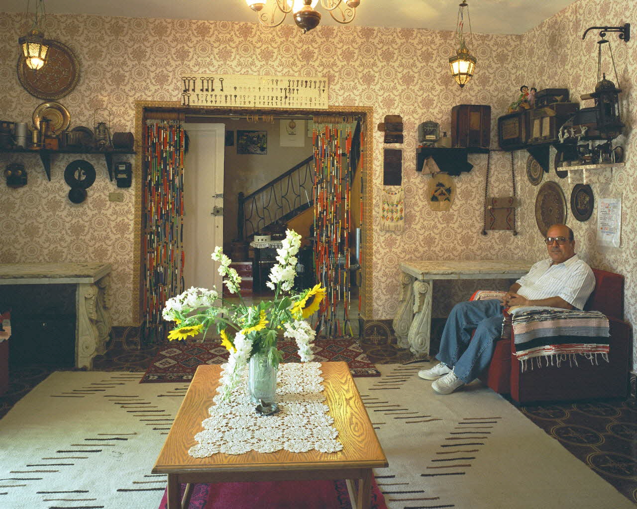 Alain Leloup tirage photographique Alexandrie Famille 18A Alexandrie, Egypte 1997 2018.94.2.120 Photo Collection Mucem  Alain Leloup