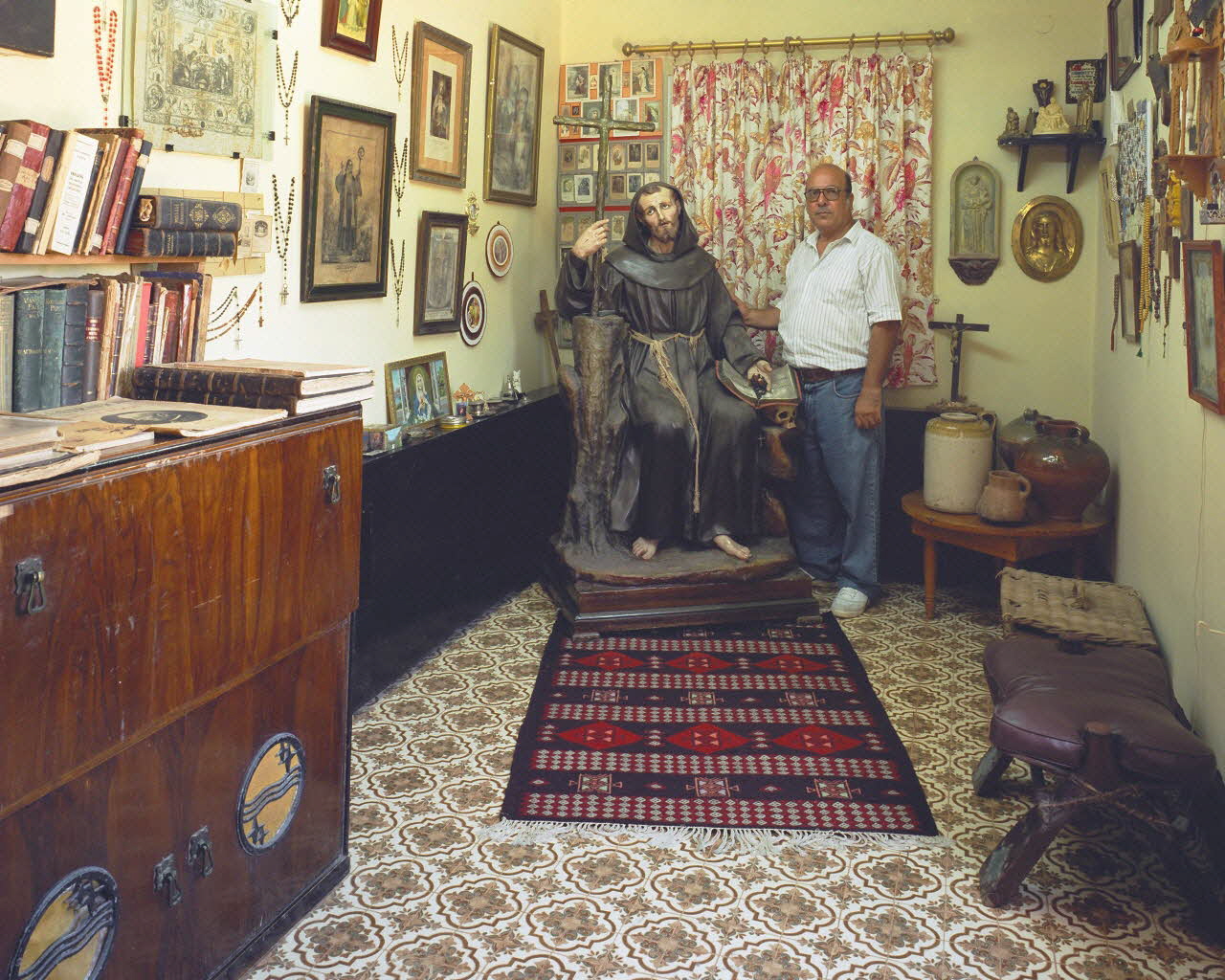 Alain Leloup tirage photographique Alexandrie Famille 18B Alexandrie, Egypte 1997 2018.94.2.121 Photo Collection Mucem  Alain Leloup