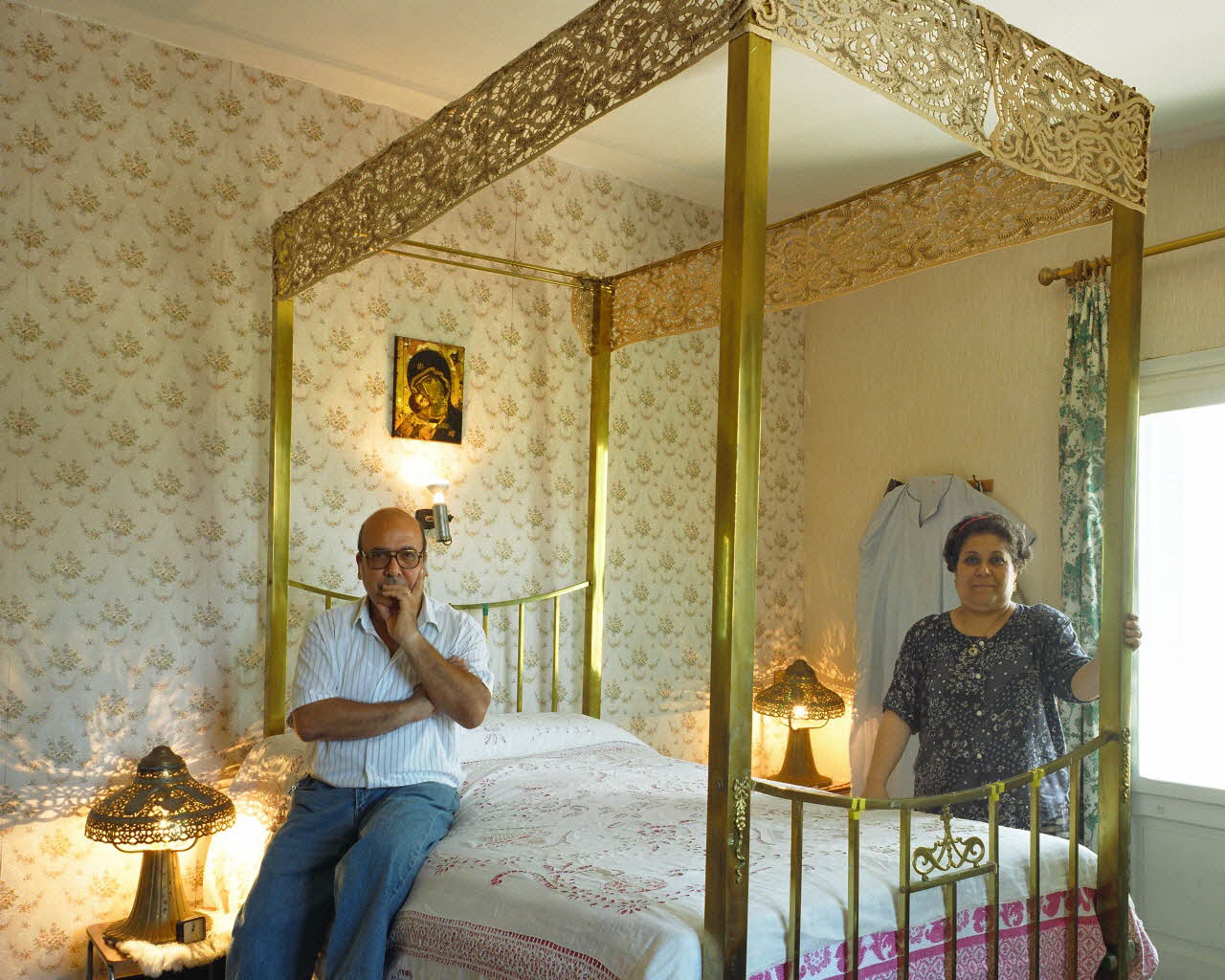 Alain Leloup tirage photographique Alexandrie Famille 18D Alexandrie, Egypte 1997 2018.94.2.123 Photo Collection Mucem  Alain Leloup