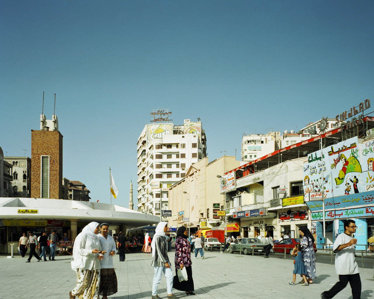 Alain Leloup tirage photographique Alexandrie Paysage Alexandrie, Egypte 1997 2018.94.2.13 Photo Collection Mucem  Alain Leloup