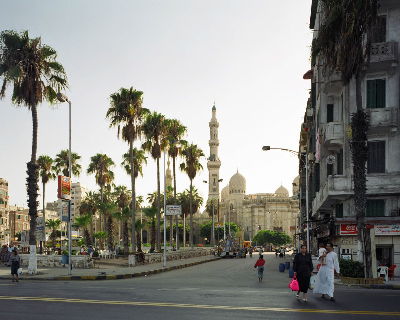 Alain Leloup tirage photographique Alexandrie Paysage 18 Alexandrie, Egypte 1997 2018.94.2.18 Photo Collection Mucem  Alain Leloup