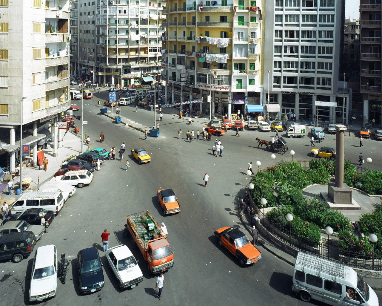 Alain Leloup tirage photographique Alexandrie Paysage 2 Alexandrie, Egypte 1997 2018.94.2.2 Photo Collection Mucem  Alain Leloup