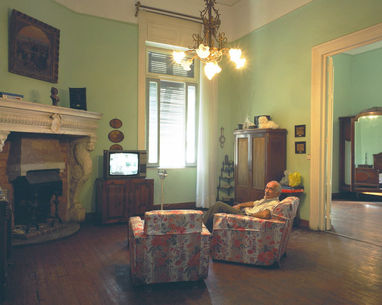 Alain Leloup tirage photographique Alexandrie Famille 1B Alexandrie, Egypte 1997 2018.94.2.28 Photo Collection Mucem  Alain Leloup