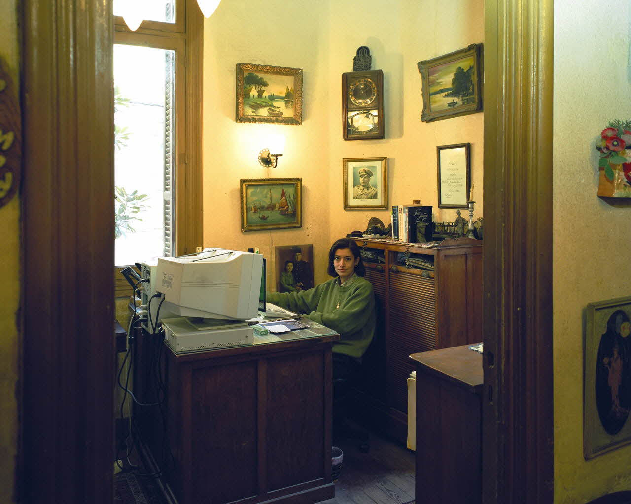 Alain Leloup tirage photographique Alexandrie Famille 2D Alexandrie, Egypte 1997 2018.94.2.38 Photo Collection Mucem  Alain Leloup