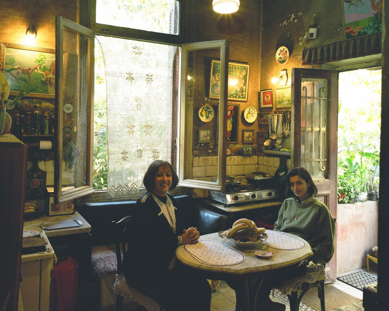 Alain Leloup tirage photographique Alexandrie Famille 2E Alexandrie, Egypte 1997 2018.94.2.39 Photo Collection Mucem  Alain Leloup