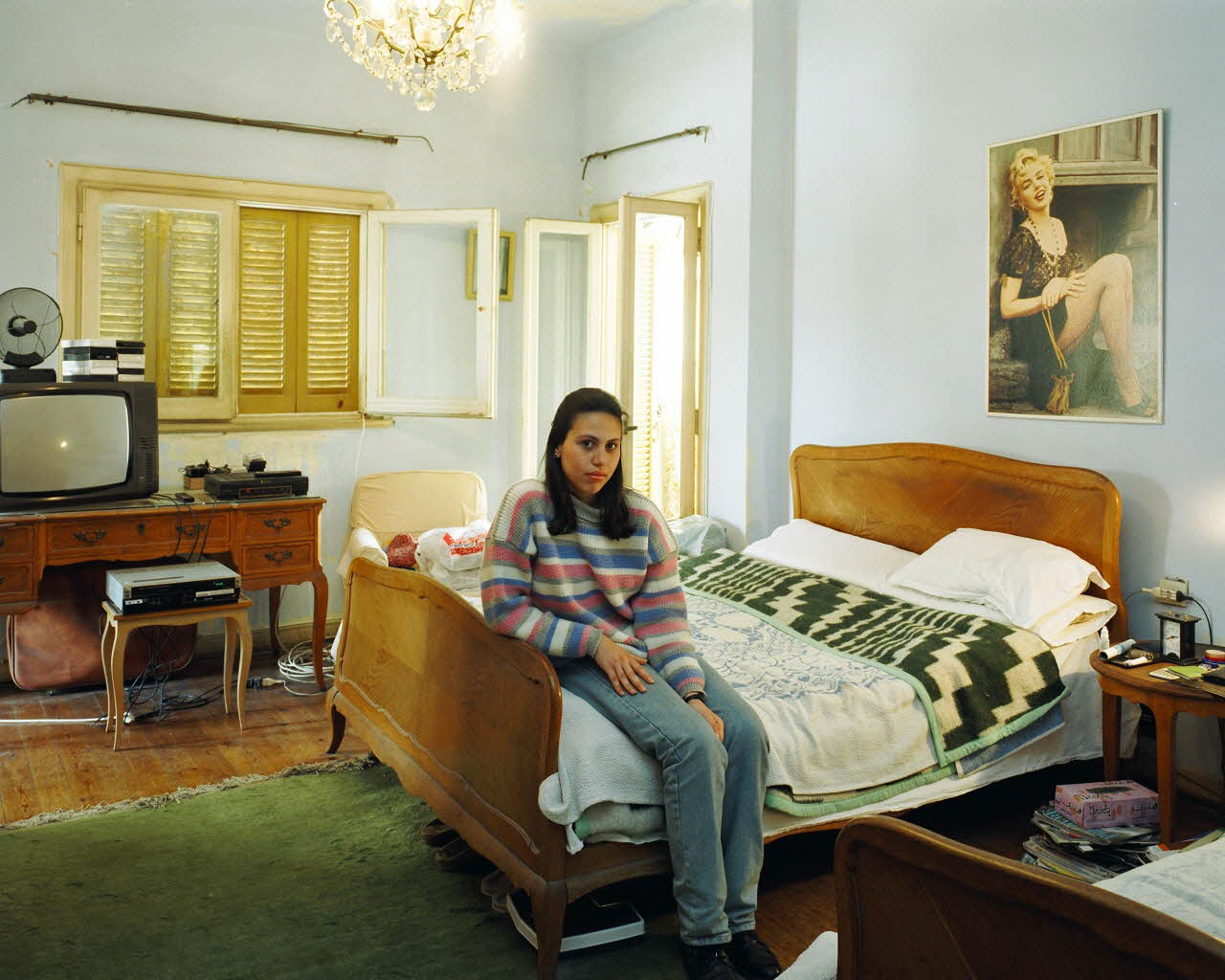 Alain Leloup tirage photographique Alexandrie Famille 3D Alexandrie, Egypte 1997 2018.94.2.47 Photo Collection Mucem  Alain Leloup