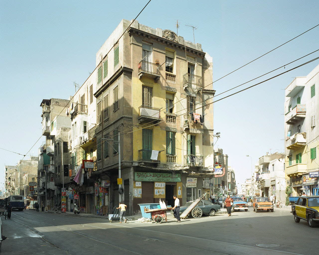 Alain Leloup tirage photographique Alexandrie Paysage 5 Alexandrie, Egypte 1997 2018.94.2.5 Photo Collection Mucem  Alain Leloup