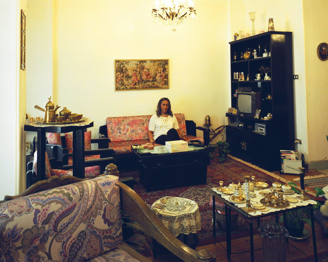 tirage photographique Alexandrie Famille 4B 1997 2018.94.2.51 Photo Collection Mucem  Alain Leloup