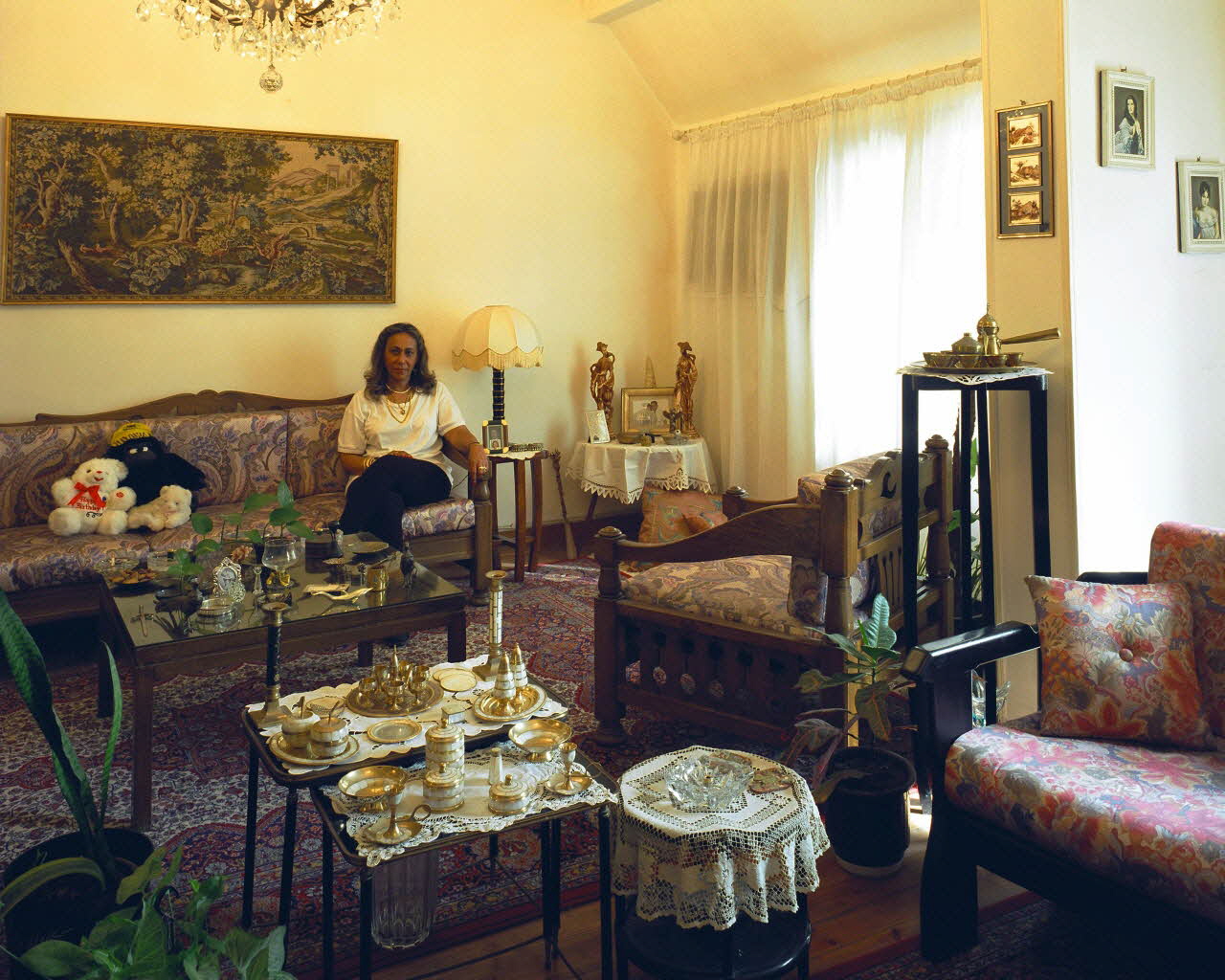 Alain Leloup tirage photographique Alexandrie Famille 4C Alexandrie, Egypte 1997 2018.94.2.52 Photo Collection Mucem  Alain Leloup