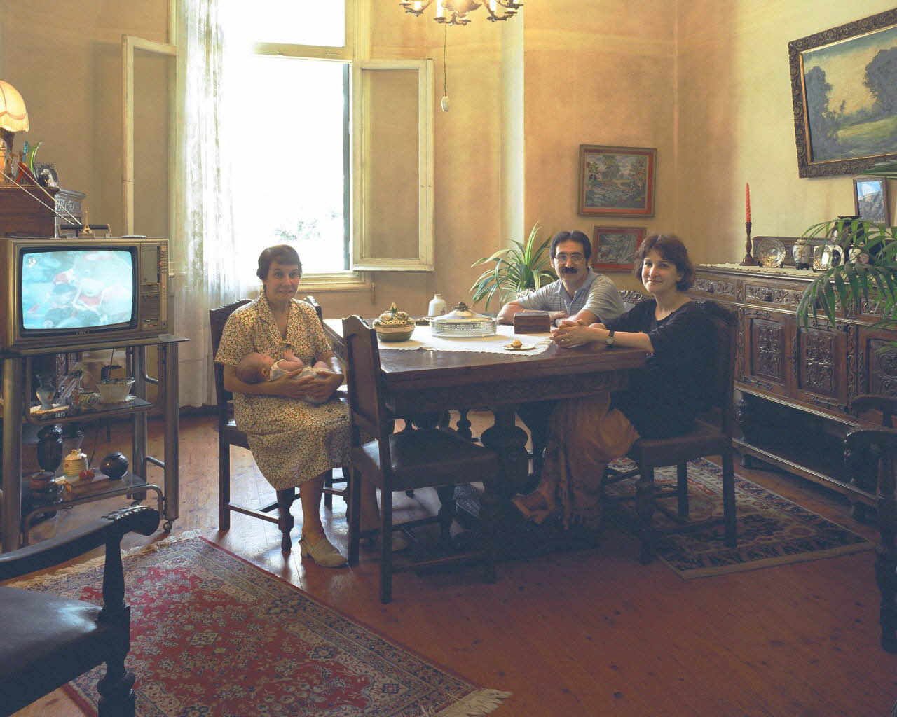 Alain Leloup tirage photographique Alexandrie Famille 5E Alexandrie, Egypte 1997 2018.94.2.58 Photo Collection Mucem  Alain Leloup