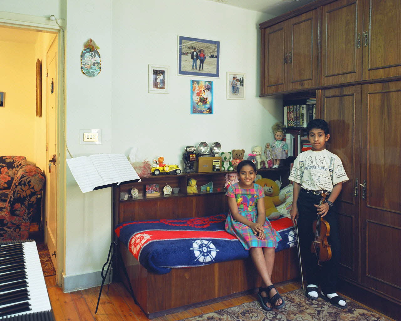 Alain Leloup tirage photographique Alexandrie Famille 6A Alexandrie, Egypte 1997 2018.94.2.59 Photo Collection Mucem  Alain Leloup