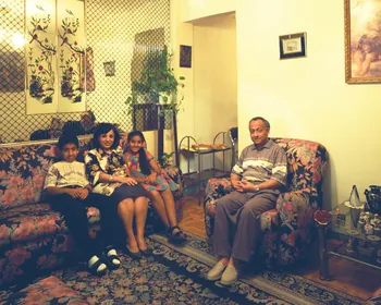 Alain Leloup tirage photographique Alexandrie Famille 6C Alexandrie, Egypte 1997 2018.94.2.61 Photo Collection Mucem  Alain Leloup