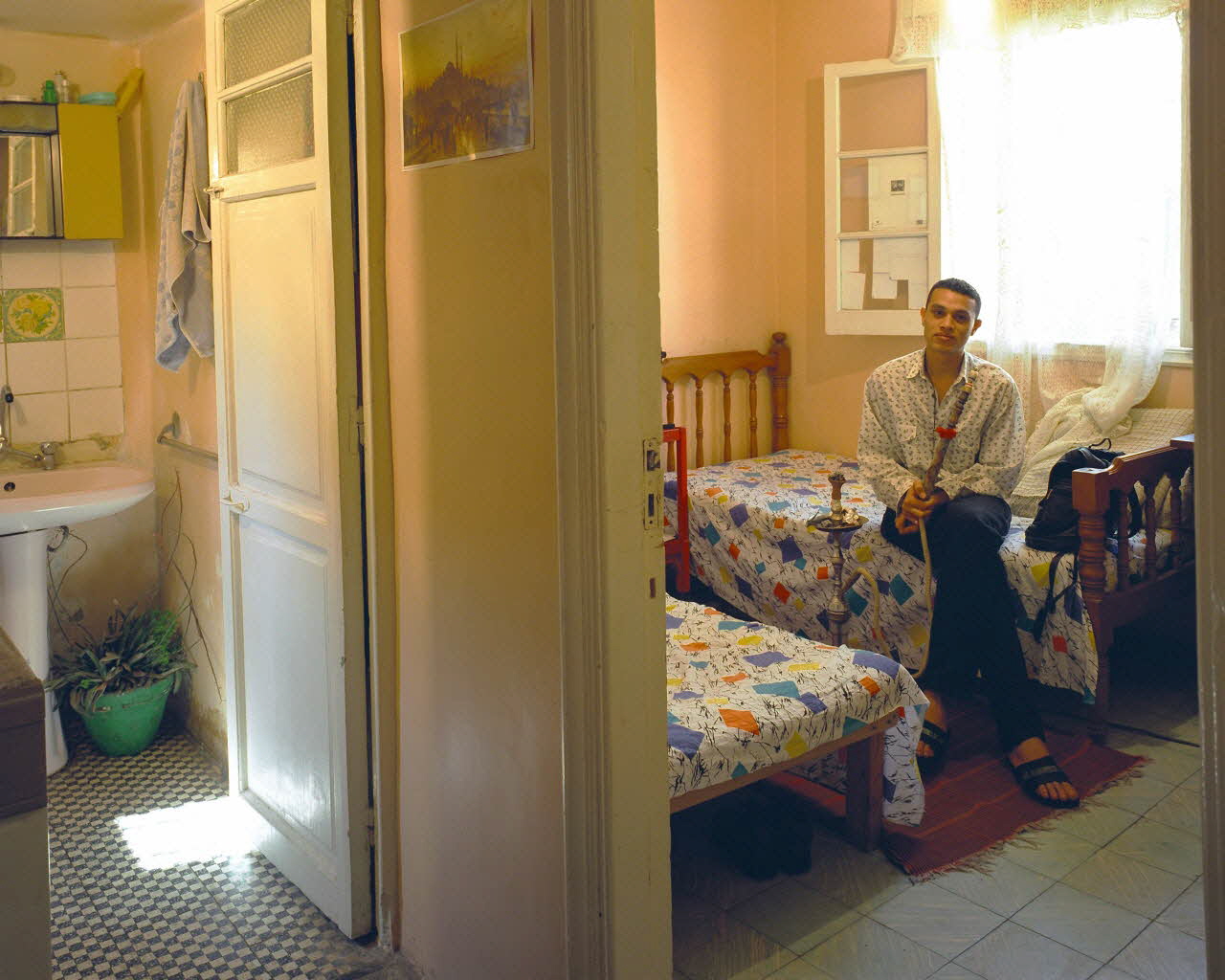 Alain Leloup tirage photographique Alexandrie Famille 7C Alexandrie, Egypte 1997 2018.94.2.66 Photo Collection Mucem  Alain Leloup