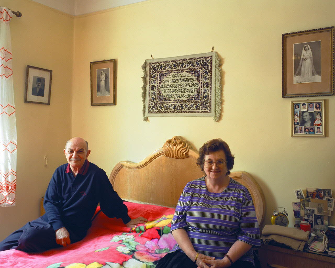 Alain Leloup tirage photographique Alexandrie Famille 8D Alexandrie, Egypte 1997 2018.94.2.72 Photo Collection Mucem  Alain Leloup