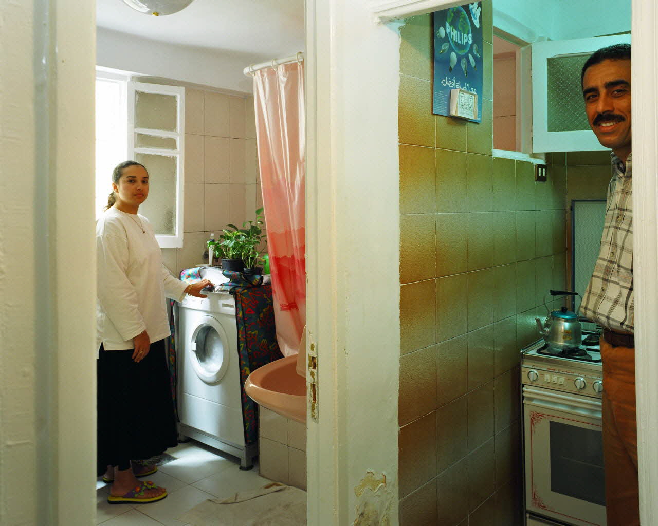 Alain Leloup tirage photographique Alexandrie Famille 10A Alexandrie, Egypte 1997 2018.94.2.79 Photo Collection Mucem  Alain Leloup