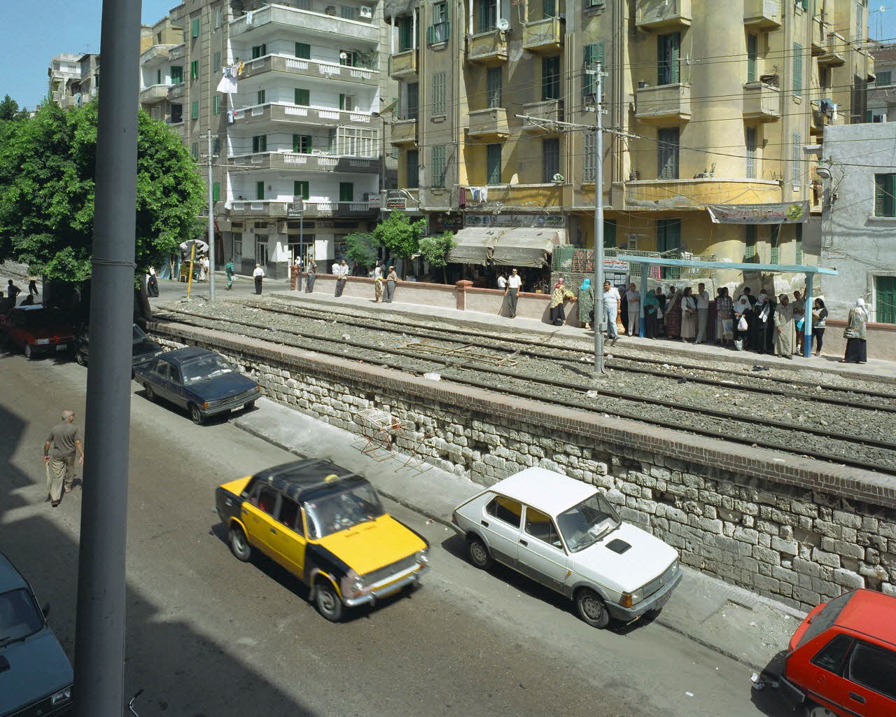 Alain Leloup tirage photographique Alexandrie Paysage 8 Alexandrie, Egypte 1997 2018.94.2.8 Photo Collection Mucem  Alain Leloup
