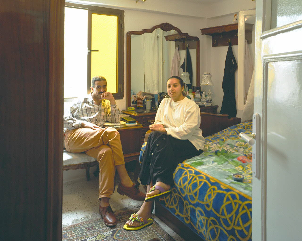 Alain Leloup tirage photographique Alexandrie Famille 10B Alexandrie, Egypte 1997 2018.94.2.80 Photo Collection Mucem  Alain Leloup