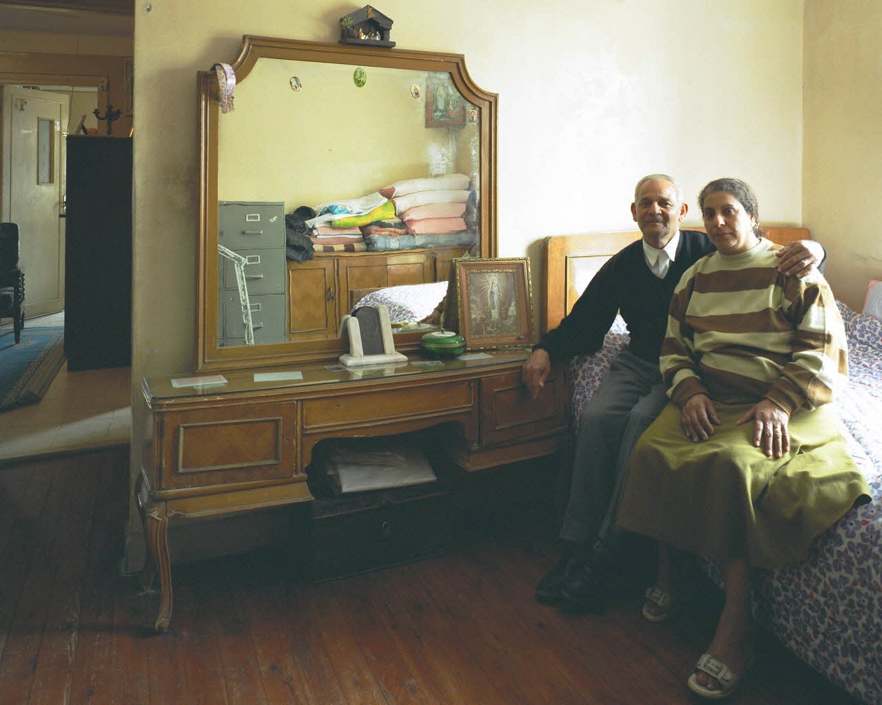 Alain Leloup tirage photographique Alexandrie Famille 11C Alexandrie, Egypte 1997 2018.94.2.85 Photo Collection Mucem  Alain Leloup