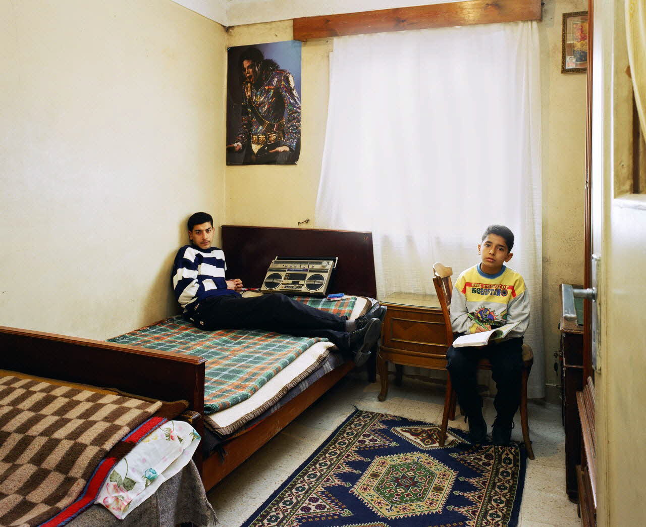 Alain Leloup tirage photographique Alexandrie Famille 11E Alexandrie, Egypte 1997 2018.94.2.87 Photo Collection Mucem  Alain Leloup