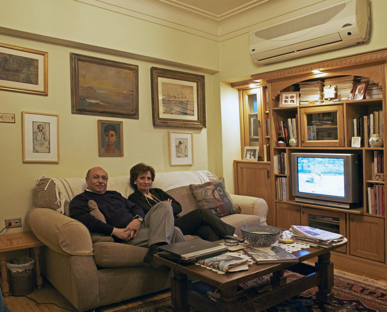 Alain Leloup tirage photographique Alexandrie Famille 12A Alexandrie, Egypte 2009 2018.94.2.88 Photo Collection Mucem  Alain Leloup