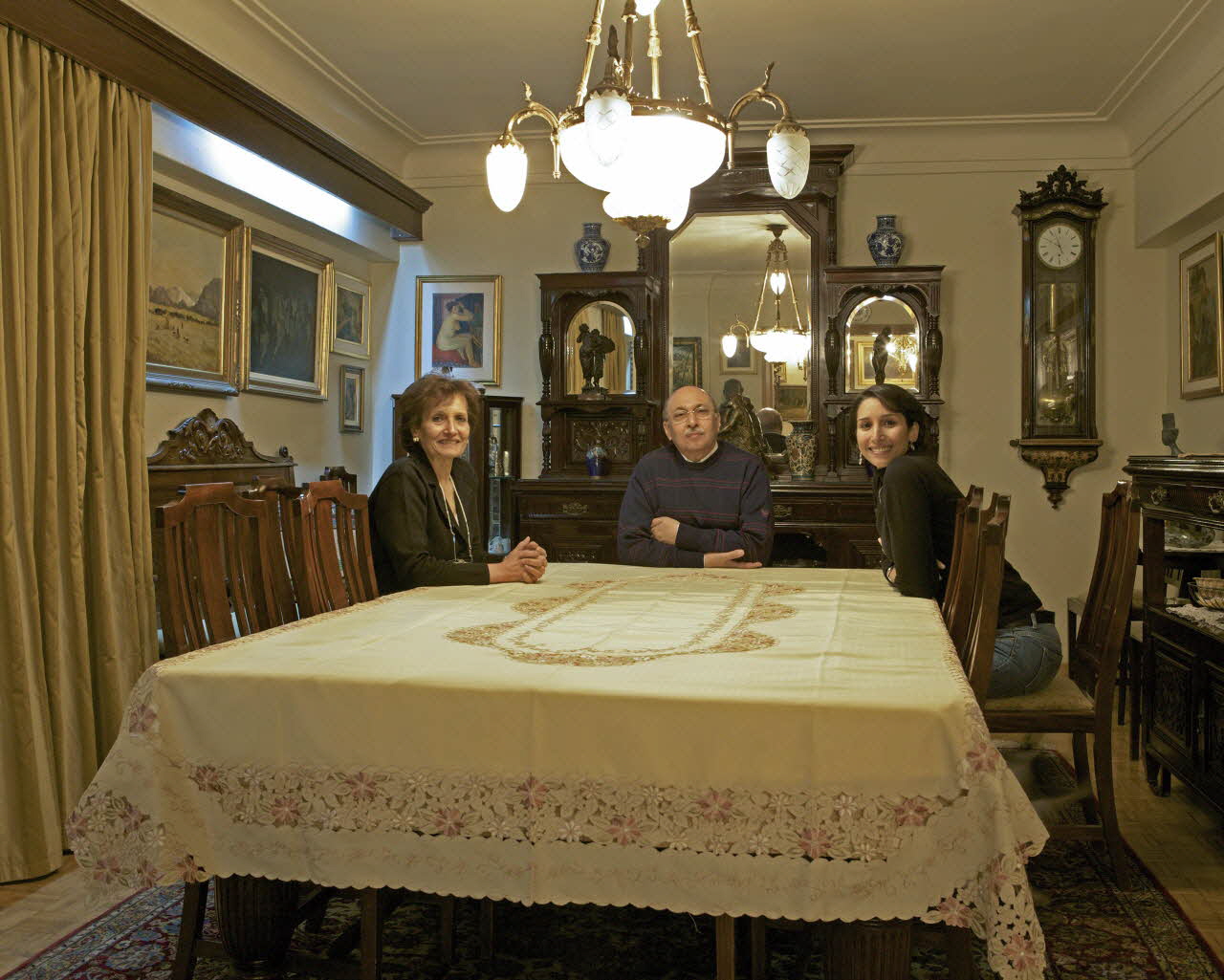 Alain Leloup tirage photographique Alexandrie Famille 12E Alexandrie, Egypte 2009 2018.94.2.92 Photo Collection Mucem  Alain Leloup