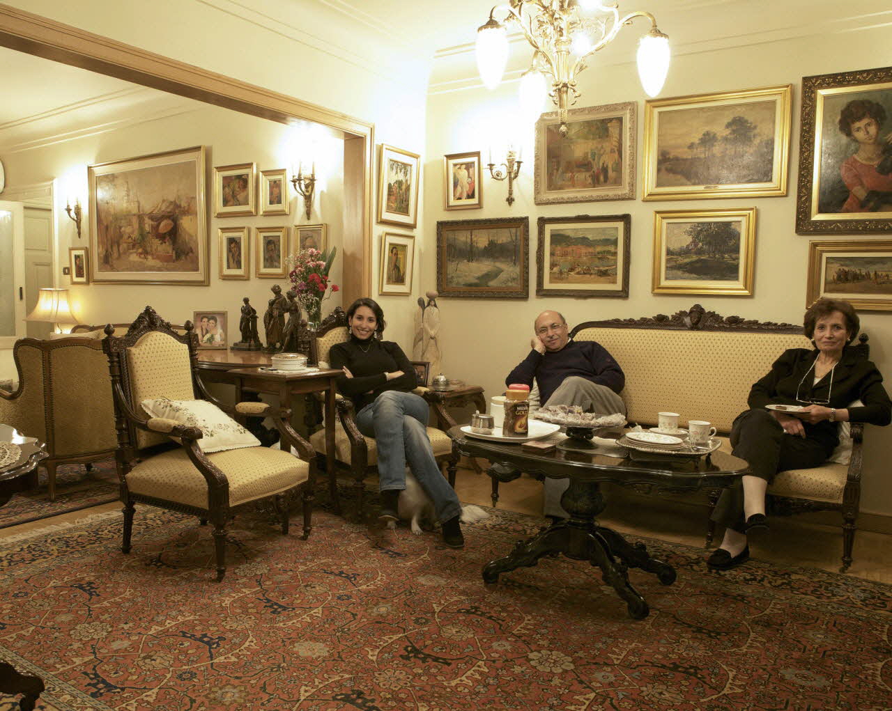 Alain Leloup tirage photographique Alexandrie Famille 12G Alexandrie, Egypte 2009 2018.94.2.94 Photo Collection Mucem  Alain Leloup