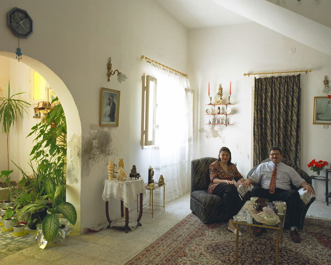 Alain Leloup tirage photographique Alexandrie Famille 13A Alexandrie, Egypte 1997 2018.94.2.96 Photo Collection Mucem  Alain Leloup