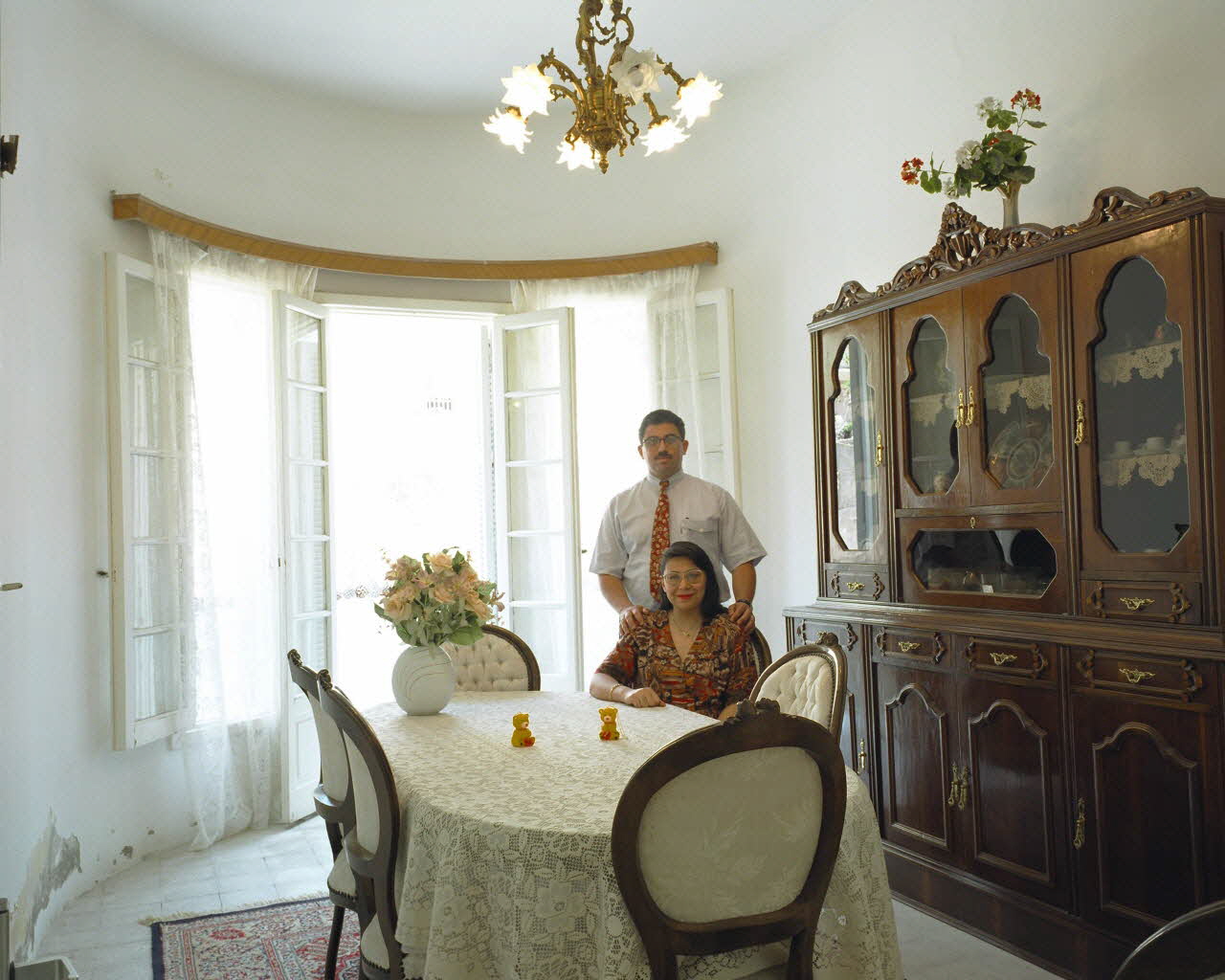 Alain Leloup tirage photographique Alexandrie Famille 13B Alexandrie, Egypte 1997 2018.94.2.97 Photo Collection Mucem  Alain Leloup