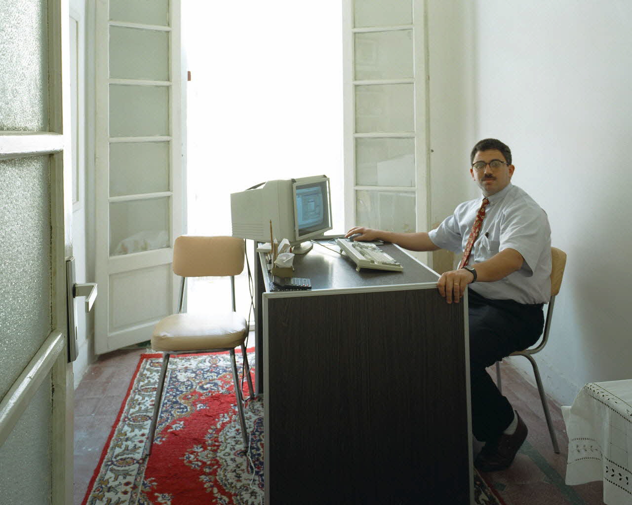 Alain Leloup tirage photographique Alexandrie Famille 13C Alexandrie, Egypte 1997 2018.94.2.98 Photo Collection Mucem  Alain Leloup