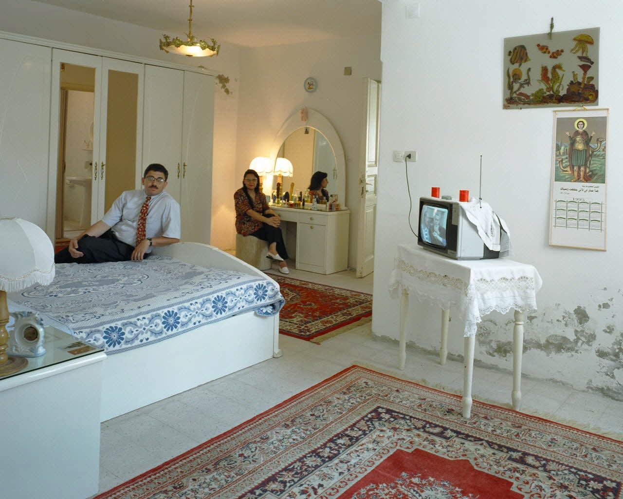 Alain Leloup tirage photographique Alexandrie Famille 13D Alexandrie, Egypte 1997 2018.94.2.99 Photo Collection Mucem  Alain Leloup