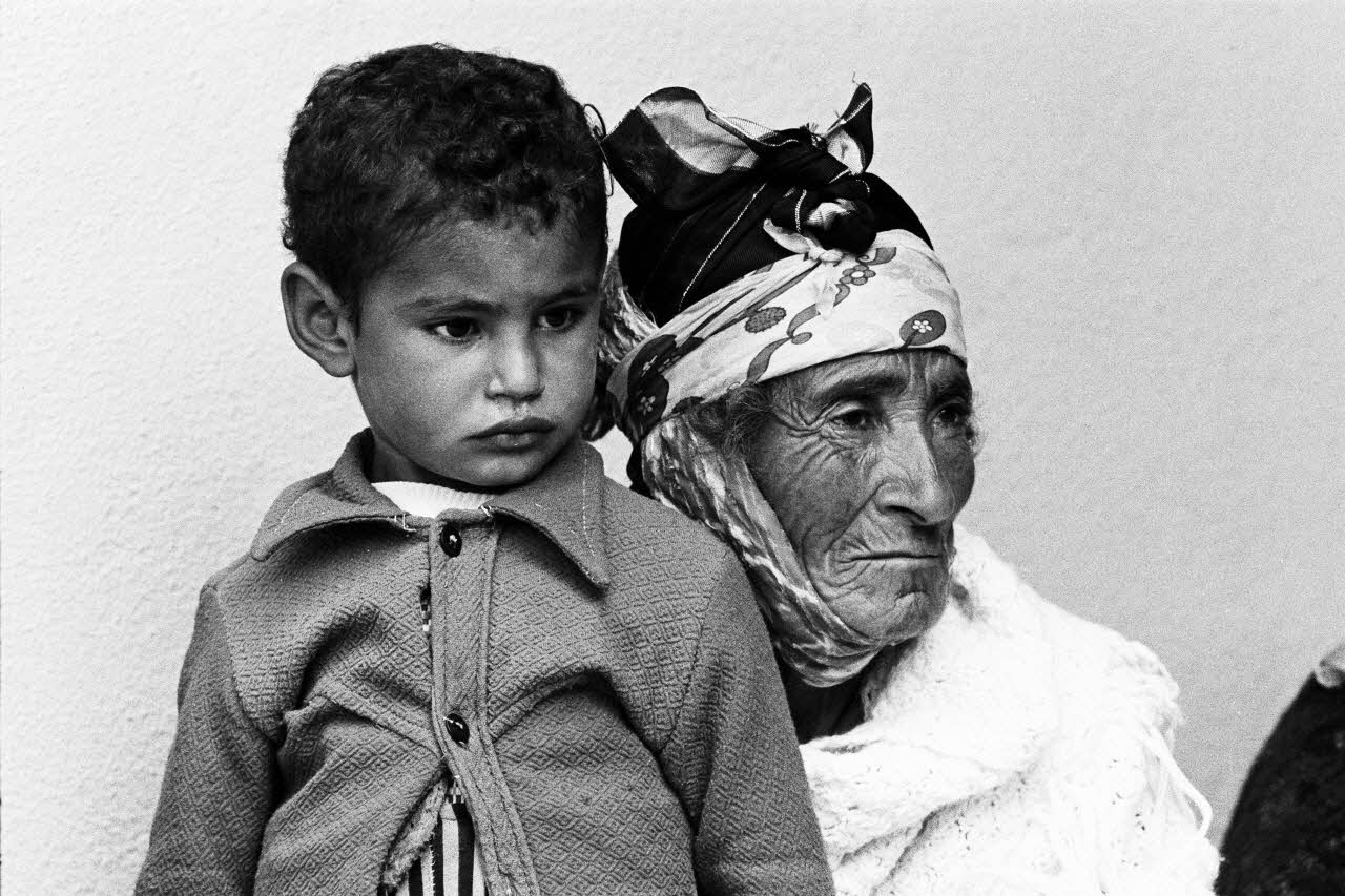 Alain Leloup tirage photographique Portrait Algérie 1979 2018.94.1.23 Photo Collection Mucem  Alain Leloup