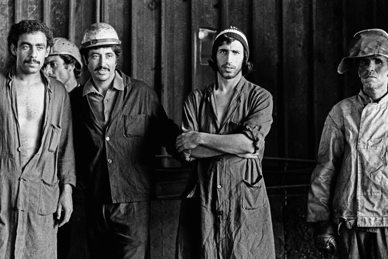 Alain Leloup tirage photographique Usine Annaba, Algérie 1979 2018.94.1.66 Photo Collection Mucem  Alain Leloup