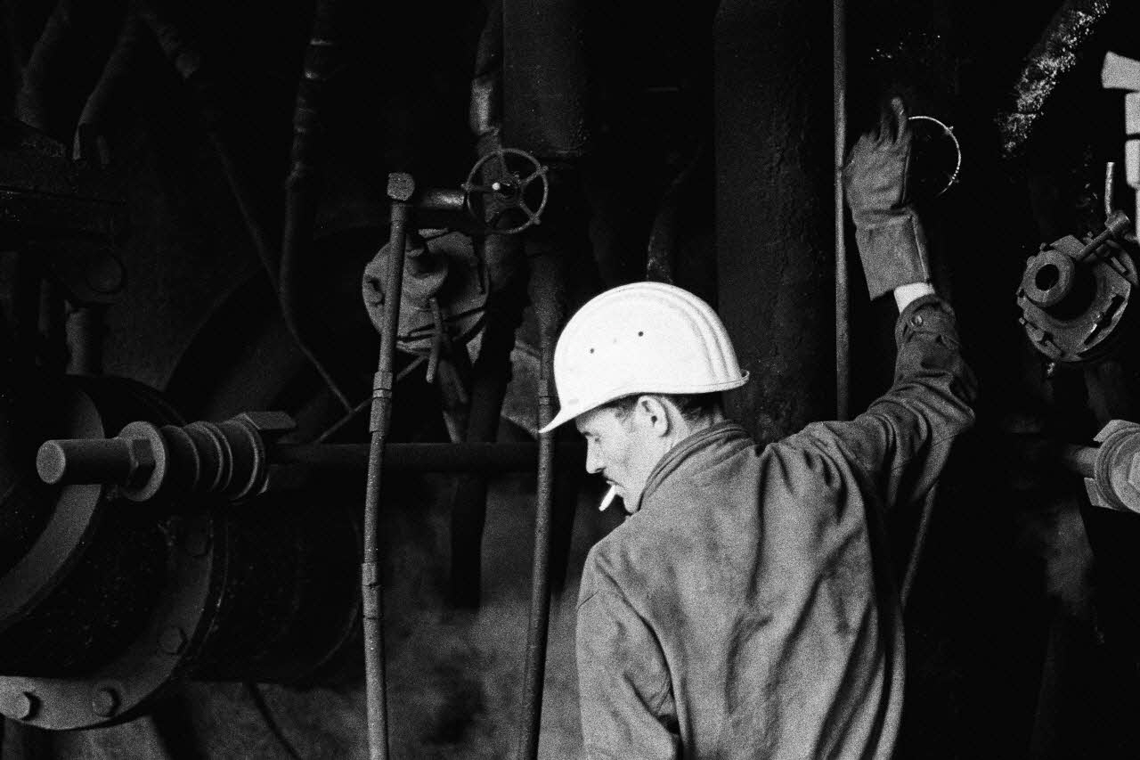Alain Leloup tirage photographique Usine Annaba, Algérie 1979 2018.94.1.67 Photo Collection Mucem  Alain Leloup