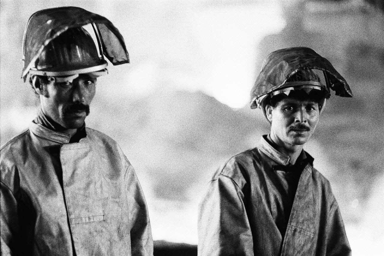 Alain Leloup tirage photographique Usine Annaba, Algérie 1979 2018.94.1.68 Photo Collection Mucem  Alain Leloup