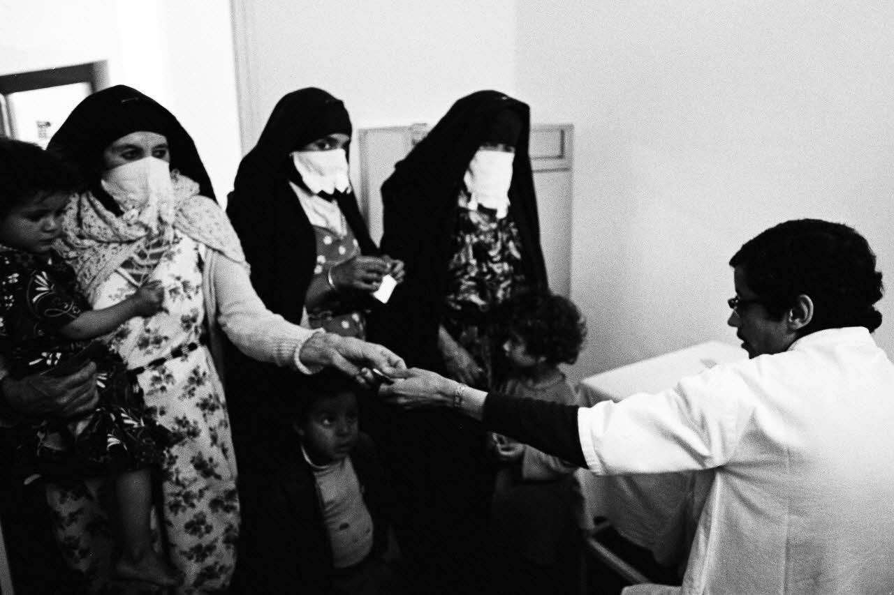 Alain Leloup tirage photographique Usine Annaba, Algérie 1979 2018.94.1.70 Photo Collection Mucem  Alain Leloup