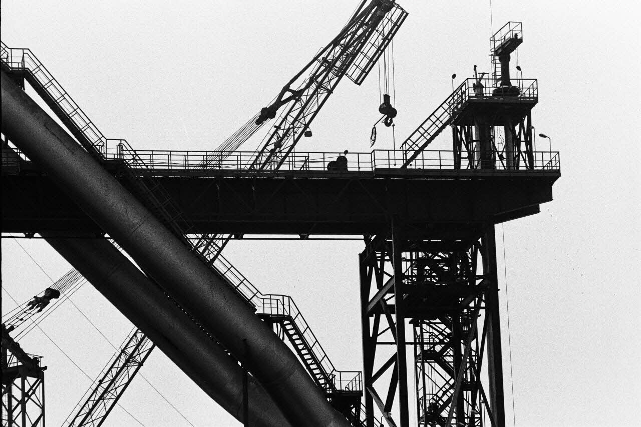 Alain Leloup tirage photographique Usine Annaba, Algérie 1979 2018.94.1.58 Photo Collection Mucem  Alain Leloup