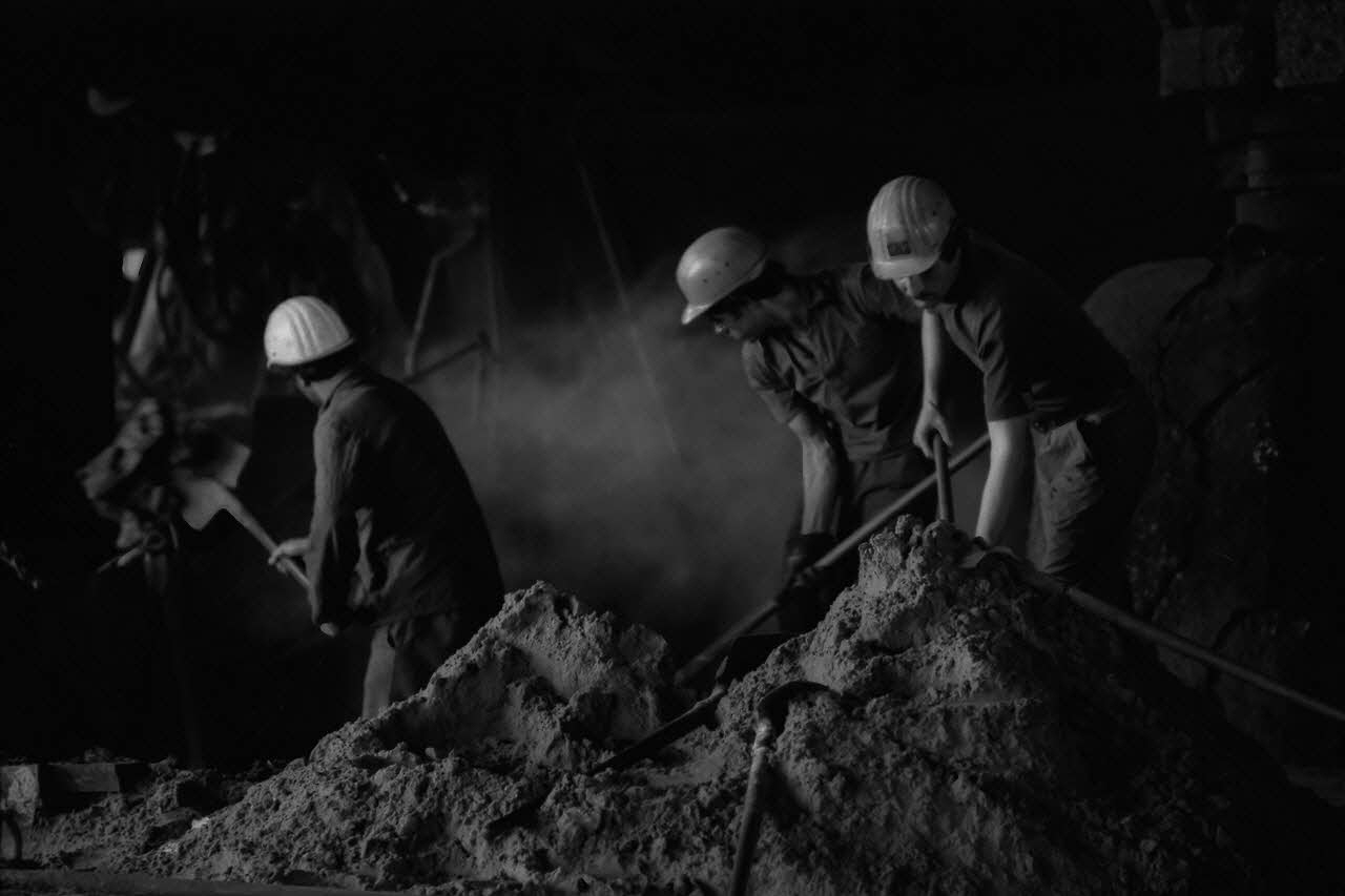 Alain Leloup tirage photographique Usine Annaba, Algérie 1979 2018.94.1.61 Photo Collection Mucem  Alain Leloup