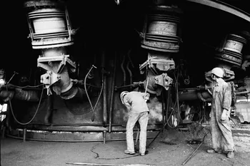 Alain Leloup tirage photographique Usine Annaba, Algérie 1979 2018.94.1.62 Photo Collection Mucem  Alain Leloup