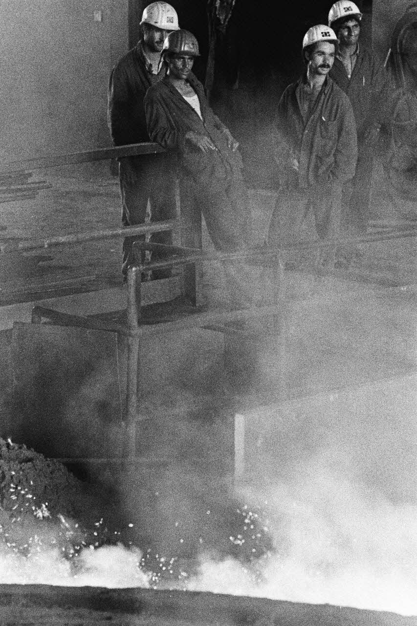 Alain Leloup tirage photographique Usine Annaba, Algérie 1979 2018.94.1.64 Photo Collection Mucem  Alain Leloup