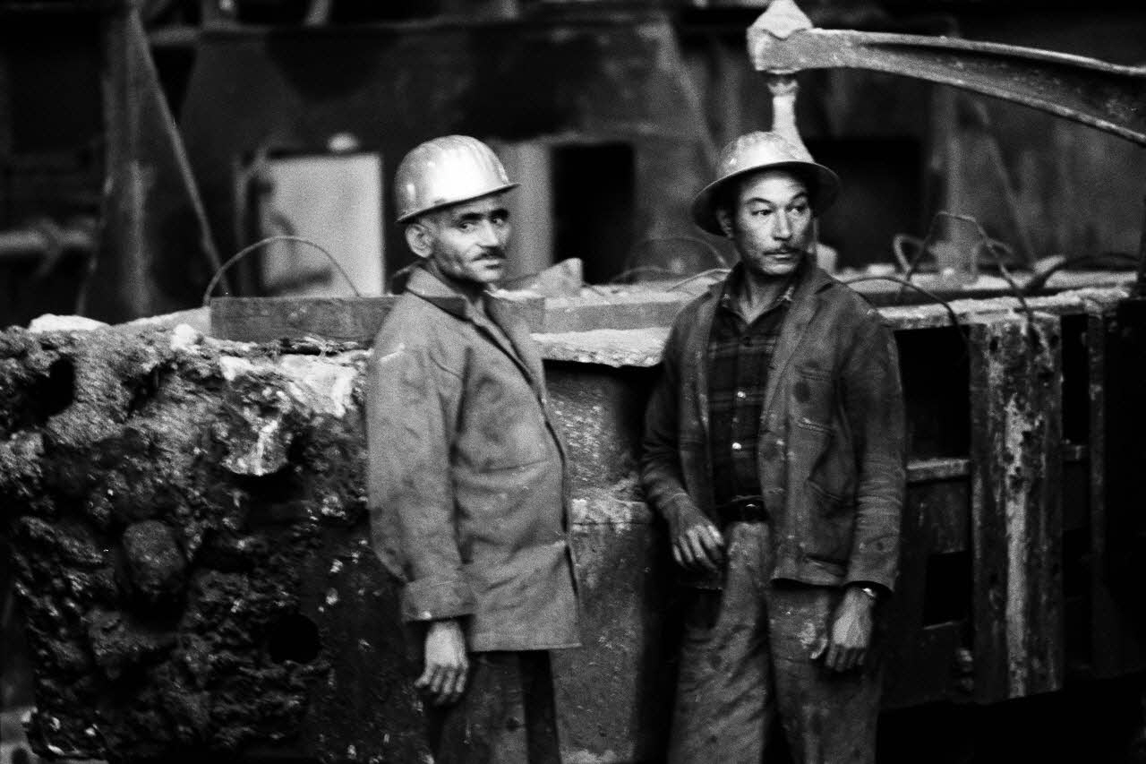 Alain Leloup tirage photographique Usine Annaba, Algérie 1979 2018.94.1.65 Photo Collection Mucem  Alain Leloup